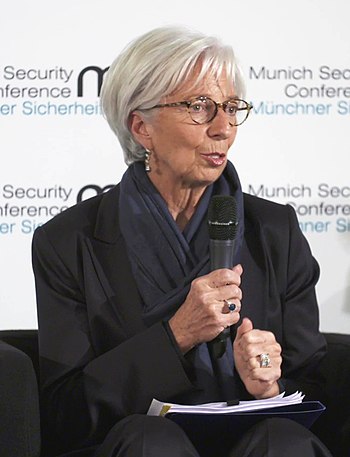 Lagarde during the Munich Security Conference 2018
