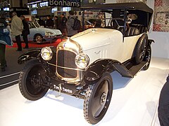 La Type A 1919 du conservatoire Citroën exposée au salon Rétromobile 2009.