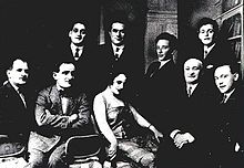 Top row: Lachman, Wolkenstain, Winkler, Bankoff; bottom row: A. Chelif, A. Oberberg, Clara Young, Boaz Youngwitz, Ilia Trilling Clara-young-in-nikolaev.jpg