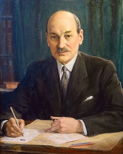 File:Clement Attlee by George Harcourt, 1946.jpg