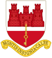 Coat of Arms of Gibraltar (1836-20th Century).svg