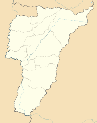 Location map Colombia Quindío Department