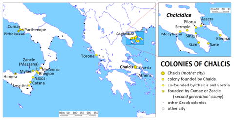 Colonies of ancient Chalcis