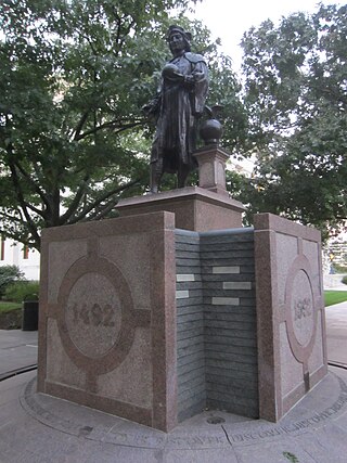 <span class="mw-page-title-main">Statue of Christopher Columbus (Ohio Statehouse)</span> Statue in Columbus, Ohio, U.S.