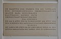 * Nomination The commemorative plaque for Karl Biedermann, Alfred Huth and Rudolf Raschke at Am Spitz, Vienna, Austria --D-Kuru 19:34, 30 August 2023 (UTC) * Promotion  Support Good quality. --Virtual-Pano 07:27, 6 September 2023 (UTC)