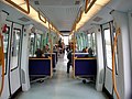 Interior of a Metro train
