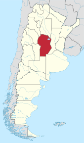 Kart over Córdoba