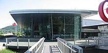 The Corning Museum of Glass, site of the first conference held by the North American graduate programs in conservation Corning Museum of Glass.jpg