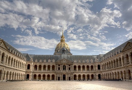 The Musée de l'Armée is housed in the Invalides complex