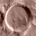 cratère de transition (Mars)