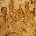 Detail der drei Märtyrer