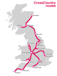 Route map (June 2019) CrossCountry route map.png