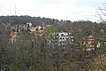 Fiktive Brücke von Oberloschwitz über die Grundstraße nach Neu-Rochwitz