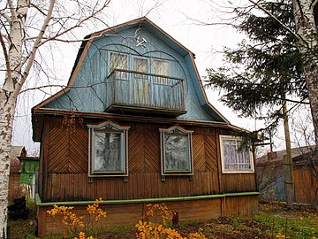 Dacha: casa tipo casa de campo en Rusia y ex repúblicas de la unión de la Unión Soviética