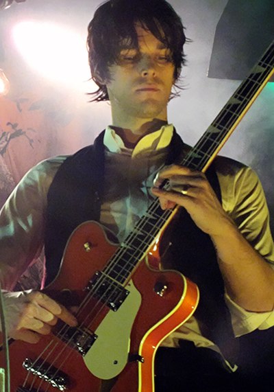 Weekes performing with Panic! at the Disco in 2011