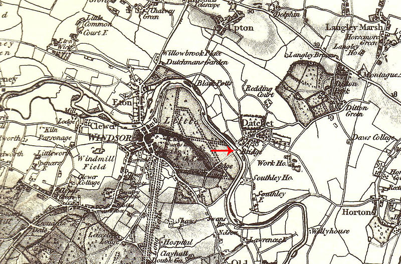 File:Datchet Bridge Ordnance Survey 1822 (Nancy).jpg
