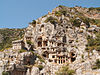 The Lycian rock tombs at Myra