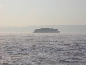 Denny Island as seen from Portishead