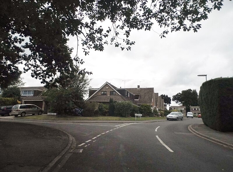 File:Derwent Road at the junction of Keswick Drive - geograph.org.uk - 4590043.jpg