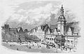 Die Gartenlaube (1888) b 560.jpg Das Siegesdenkmal auf dem Marktplatze in Leipzig