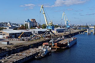 <span class="mw-page-title-main">Kyiv River Port</span> Port in  Ukraine