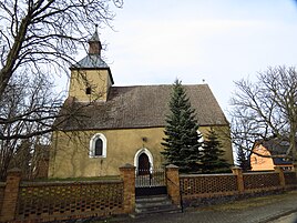 Leibchel village church, south side