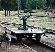 Pumpetralle i Rudy Railway Museum, Polen