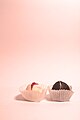 Drops of heaven - chocolate truffles on pink.jpg