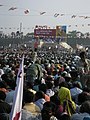 Manifestation à Calcutta, Inde