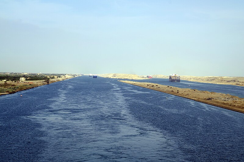 Canal de Suez (Egipto).