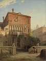 Haus der Familie Moro in Venedig (Eduard Gerhardt (1863))