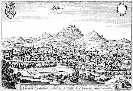 Eisenach in 1647