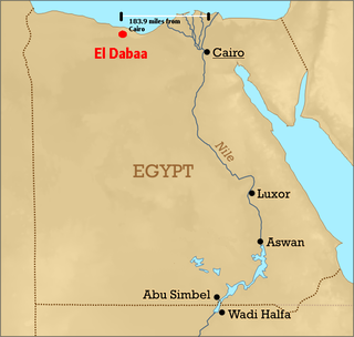 <span class="mw-page-title-main">El Dabaa</span> Town in Matrouh, Egypt