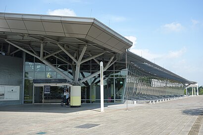 Entrance 3, THSR Tainan Station 20130525.jpg