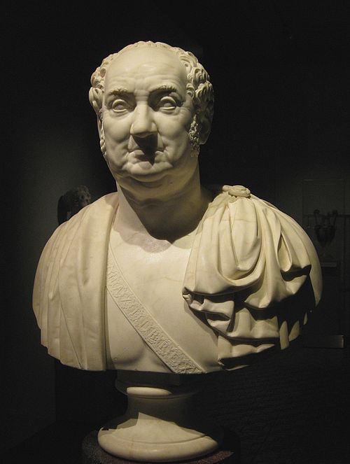 Max I Joseph, Bust by Ernst von Bandel (1826)