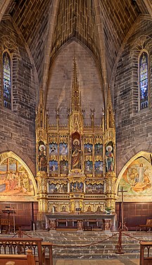 Església de Sant Jaume Alcúdia Mallorca Main altar