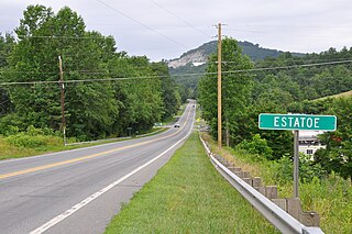Estatoe, North Carolina Unincorporated community in North Carolina, United States