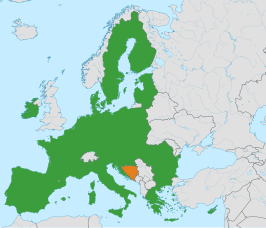 Bosnië en Herzegovina en de Europese Unie