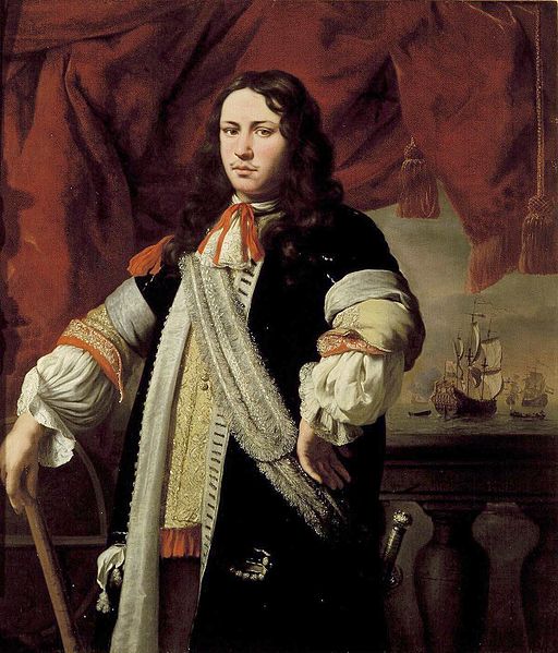 Ferdinand Bol - Portret van Engel de Ruyter (1649-1683)