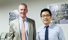 FiscalNote founder (Timothy Hwang) pictured with board member (Stanley McChrystal) FiscalNote and Stanley McChrystal.jpg