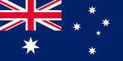 Flag of Australia in the Territory of Papua and New Guinea, 1949–1971