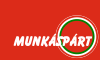 Bandeira do Partido Comunista dos Trabalhadores Húngaros.