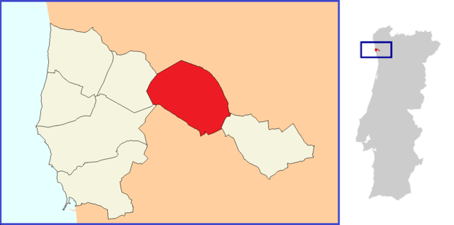 Localização no município de Póvoa de Varzim
