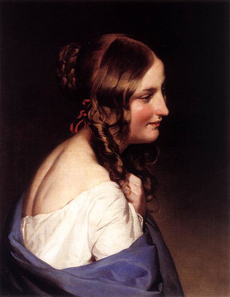 File:Friedrich von Amerling - Likeness of a Girl - WGA00264.jpg