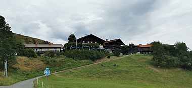 Gemeinde Oberaudorf — Oberaudorf Ort — Hocheck — Eck 5 (Berggasthof Hocheck · Ansicht von unten)