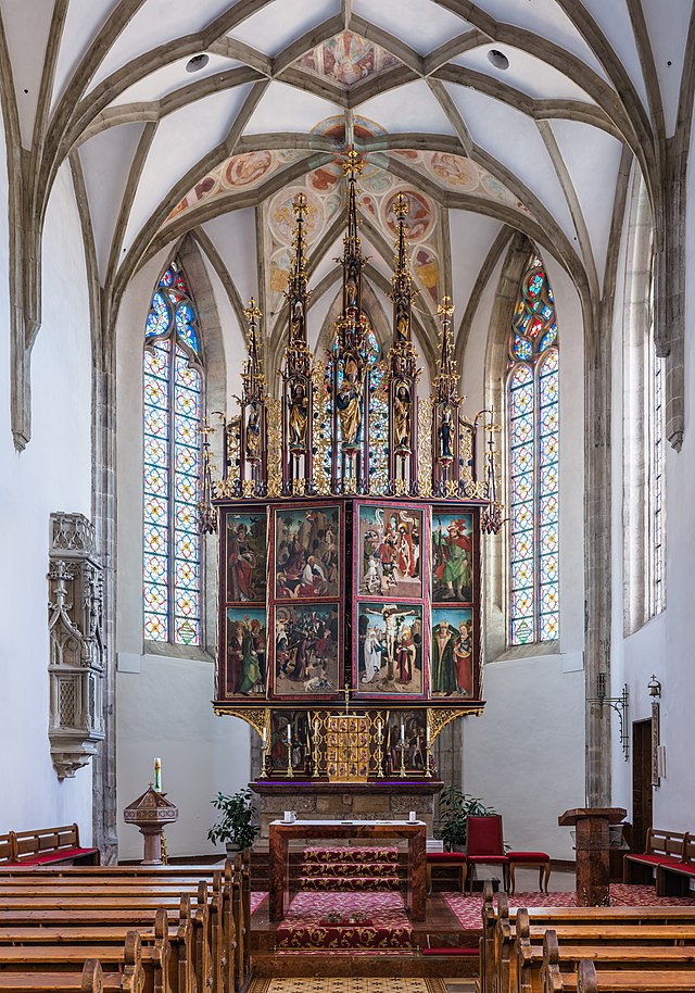 Створчатый алтарь приходской церкви в Гамперне, Верхняя Австрия