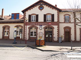 Illustrativt billede af artiklen i Obernai station