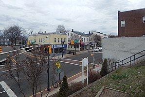 Kruising van Passaic Street en Midland Avenue