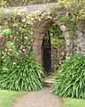 English: Gateway at Castlewellan Arboretum. This is The National Arboretum of Ireland: Castlewellan Sastle is the former