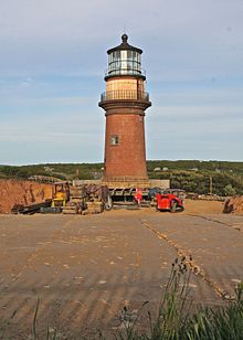 Gay Head Lighthouse at New Location - June, 2015 Gay Head Lighthouse at New Location - June, 2015.jpg